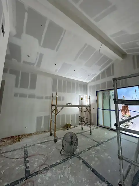 Drywall hanging, taping, level-5 finish 2026 project photo